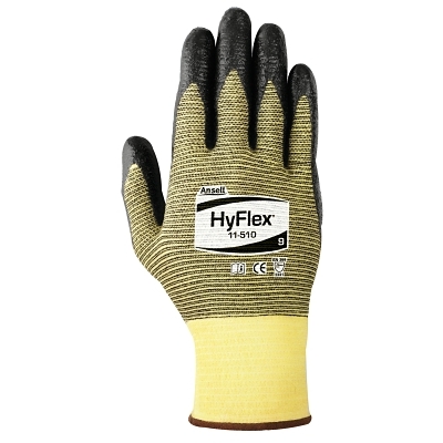 HYFLEX 11510 BLK NIT FMCT ON KEVLAR LNR 9